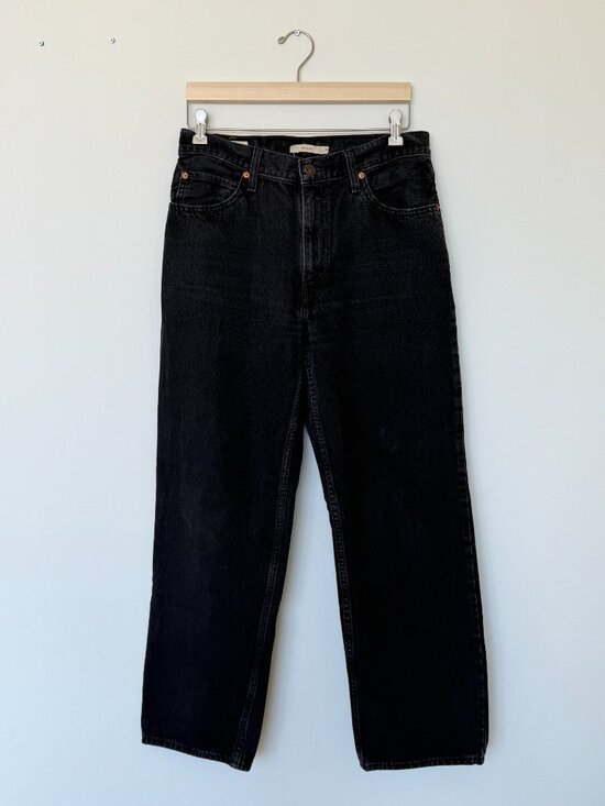 Levi's Denim - Levi's Dad Jean - Black/Dark Wash - Size 29 - "Rosie Posie"